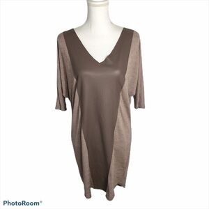 Velvet Graham & Spencer Brown Tunic Dress Small